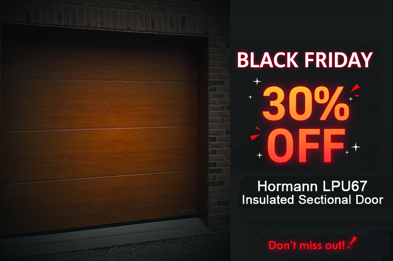 BLACK FRIDAY - High performance Insulated Sectional Door Offer